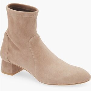 Stuart Weitzman Flareblock 60 Zip Bootie